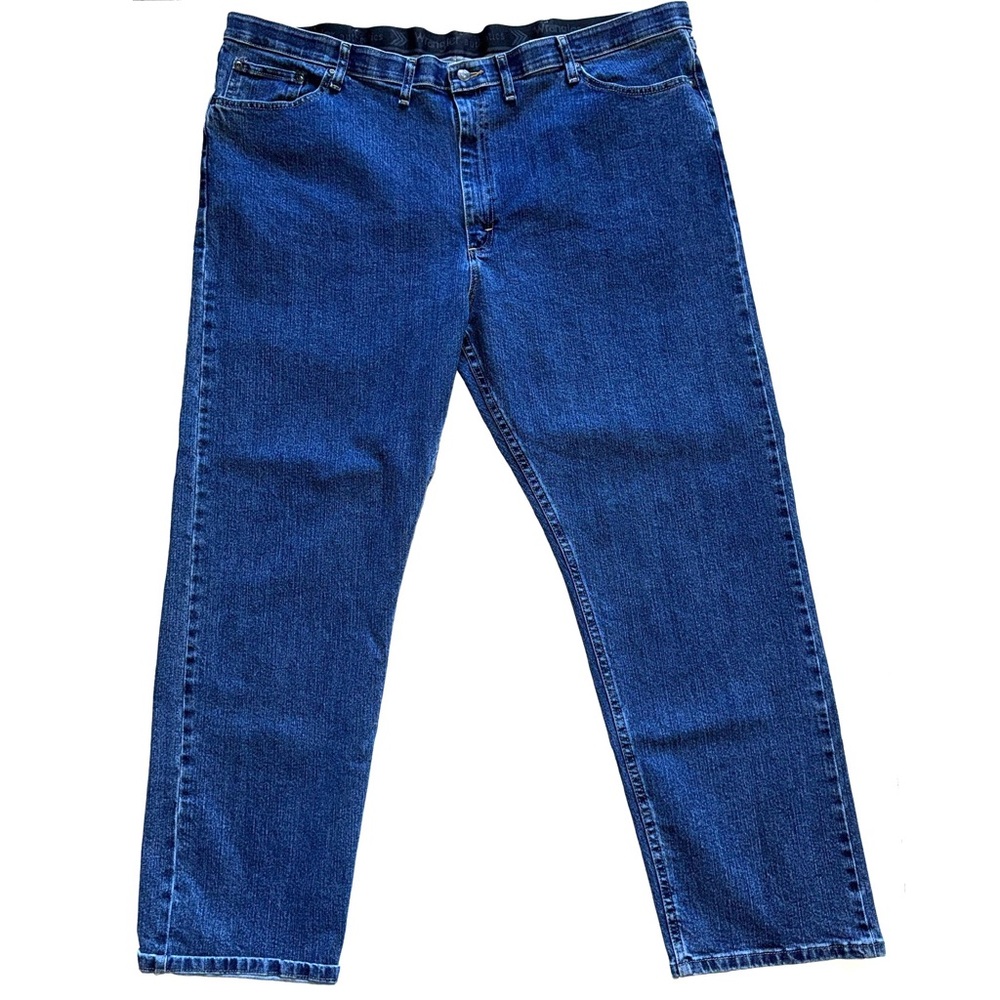 Wrangler Men's Big & Tall Comfort Waist Regular Fit Flex Jean Size 48 x 34